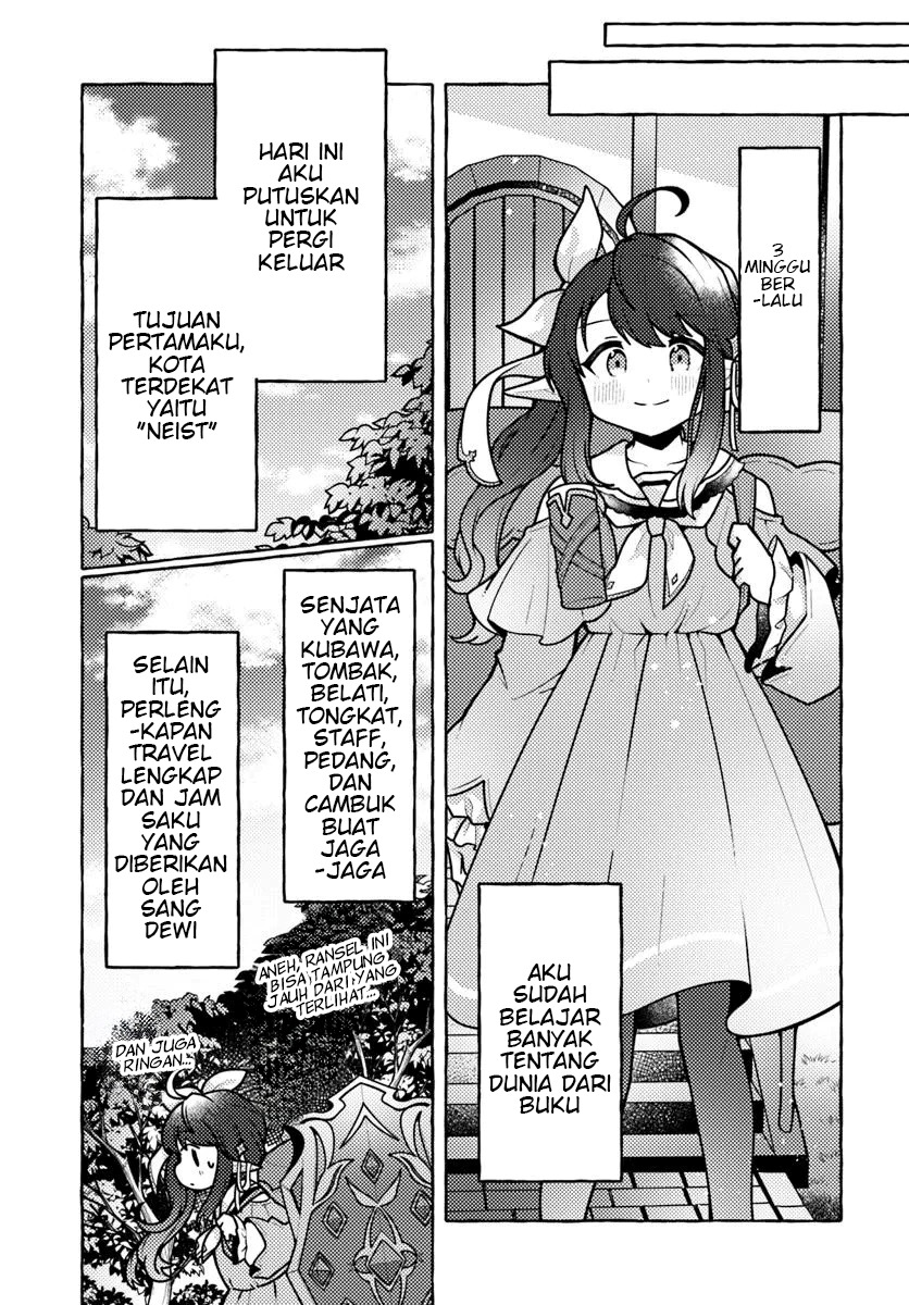 Watashi Kumo na Monster wo Tame Shitanode Chapter 01 Bahasa Indonesia