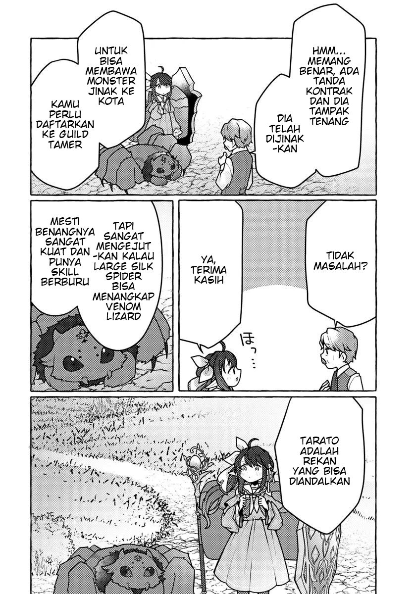 Watashi Kumo na Monster wo Tame Shitanode Chapter 01 Bahasa Indonesia