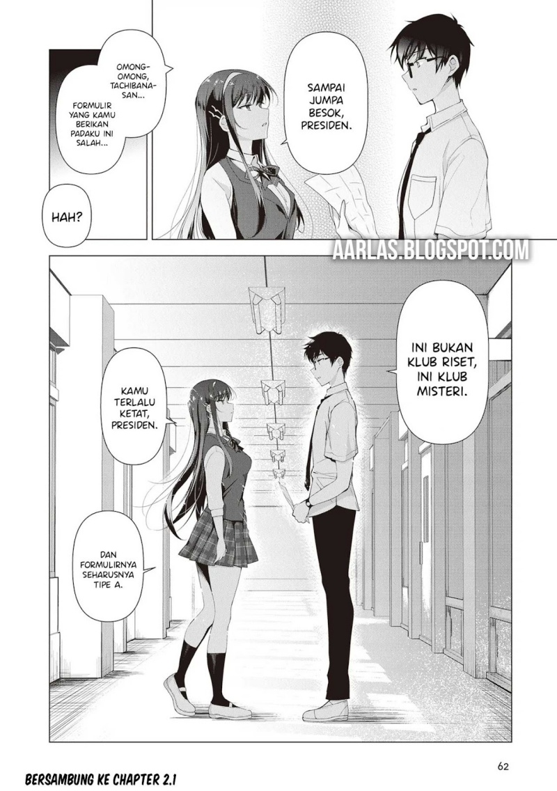 Watashi Nibanme no Kanojo de Ii kara chapter 1