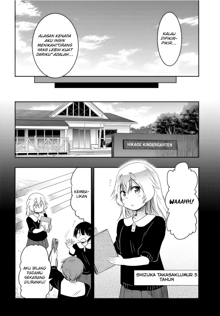 Watashi Yori Tsuyoi Otoko Kekkon Shitaino Chapter 10 Bahasa Indonesia