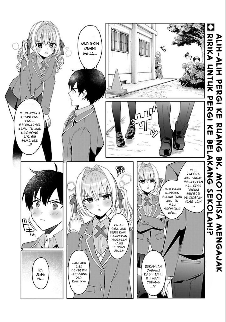 Watashi ni Ai wo Oshiete Chapter 03 Bahasa Indonesia