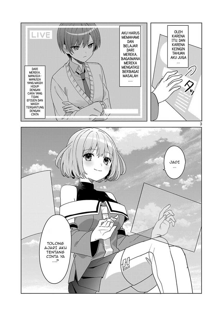 Watashi ni Ai wo Oshiete Chapter 09.1 Bahasa Indonesia