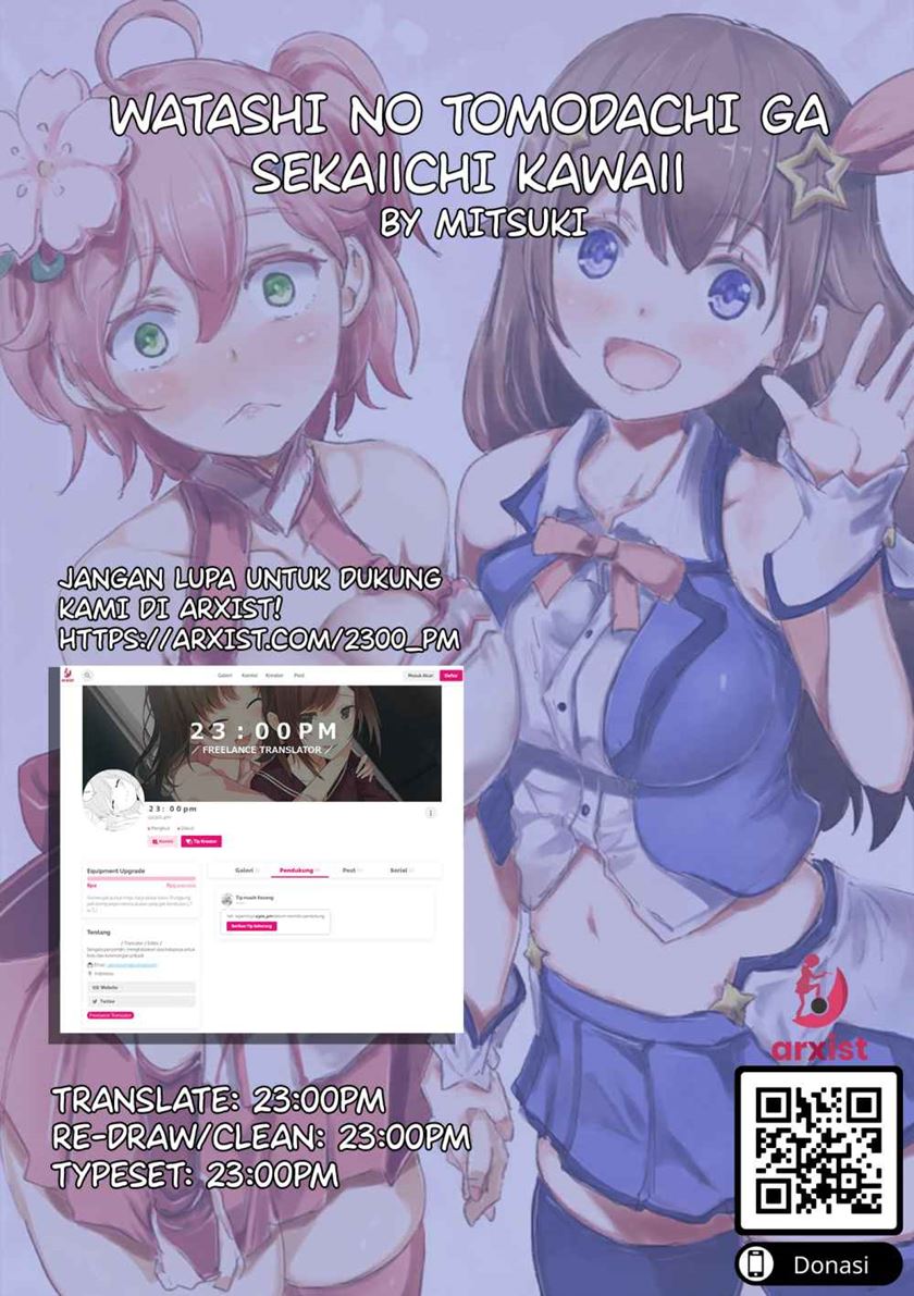 Watashi no Tomodachi ga Sekaiichi Kawaii Chapter 03 Bahasa Indonesia