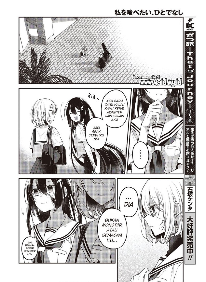 Watashi o Tabetai, Hitodenashi Chapter 10 Bahasa Indonesia