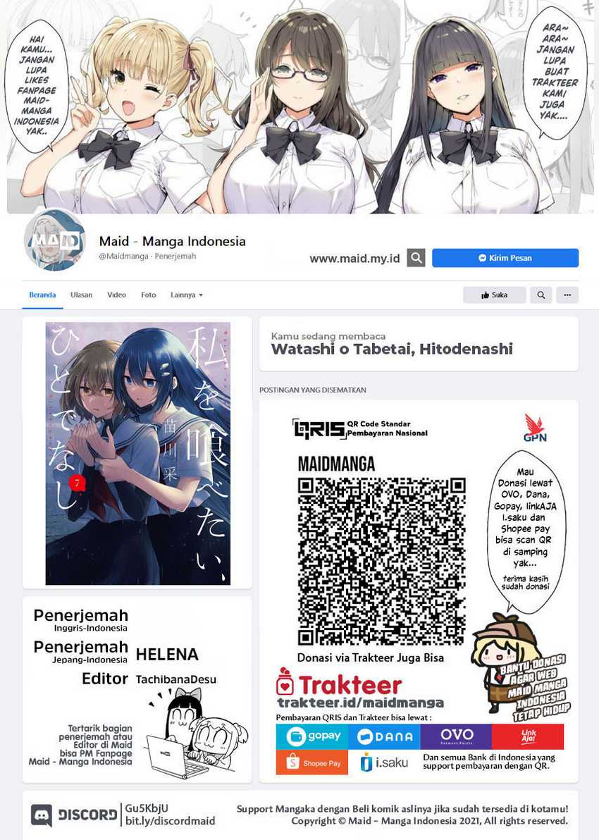 Dilarang COPAS - situs resmi www.mangacanblog.com - Komik watashi o tabetai hitodenashi 038 - chapter 38 39 Indonesia watashi o tabetai hitodenashi 038 - chapter 38 Terbaru 1|Baca Manga Komik Indonesia|Mangacan