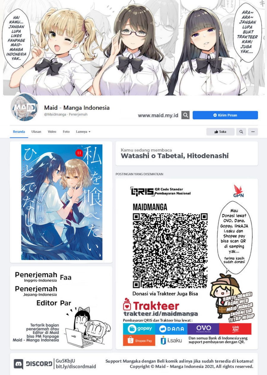 Dilarang COPAS - situs resmi www.mangacanblog.com - Komik watashi o tabetai hitodenashi 047 - chapter 47 48 Indonesia watashi o tabetai hitodenashi 047 - chapter 47 Terbaru 1|Baca Manga Komik Indonesia|Mangacan