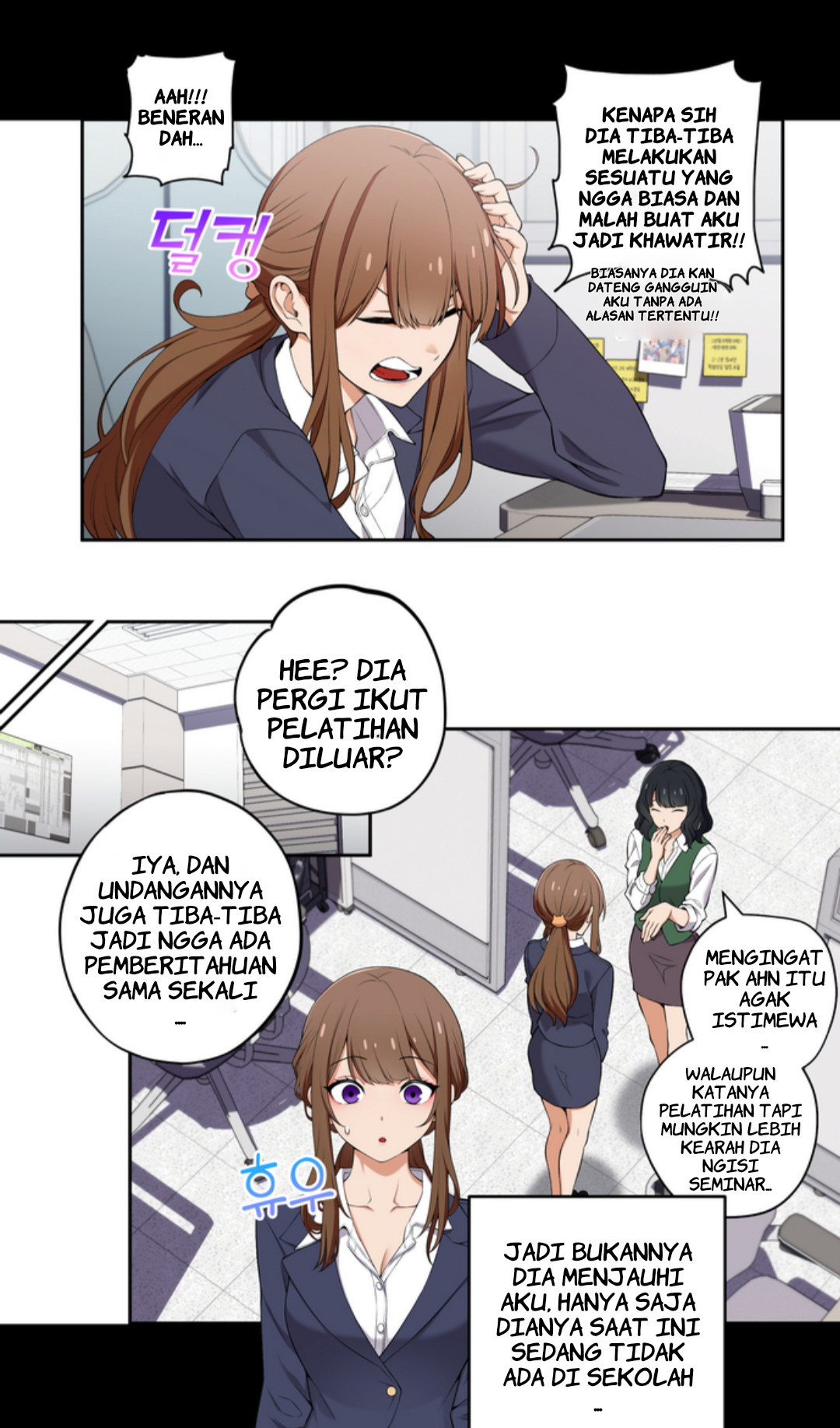 We’re Not Dating!! Chapter 11 Bahasa Indonesia