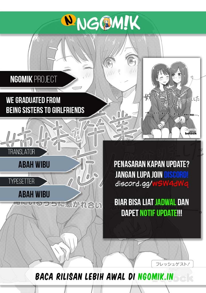 We Graduated From Being Sisters to Girlfriends Chapter 00 Bahasa Indonesia
