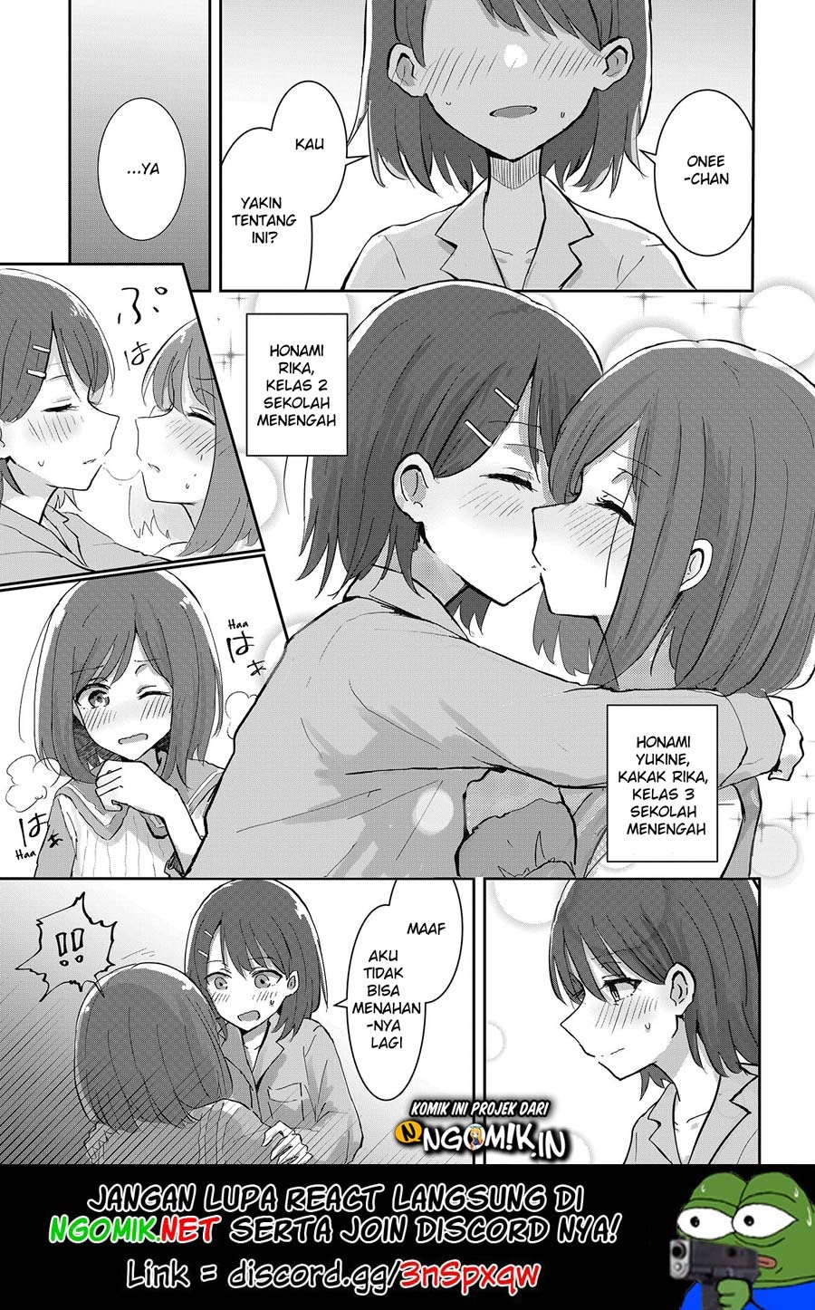 We Graduated From Being Sisters to Girlfriends Chapter 00 Bahasa Indonesia