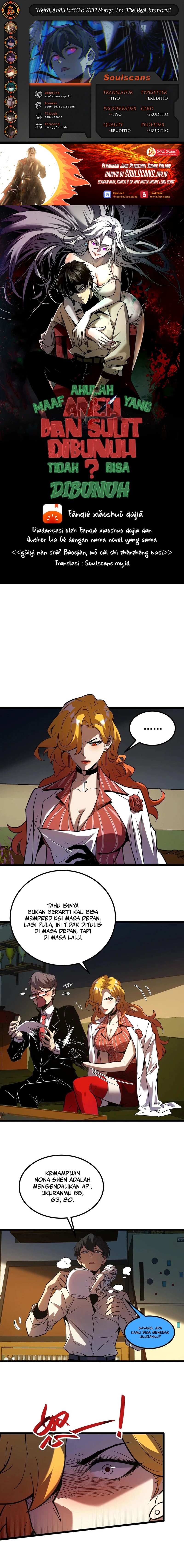 Weird and Hard to Kill? Sorry, I’m the Real Immortal chapter 57