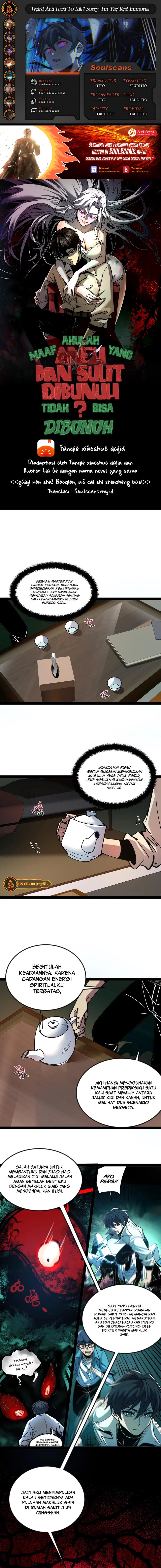 Weird and Hard to Kill? Sorry, I’m the Real Immortal chapter 58