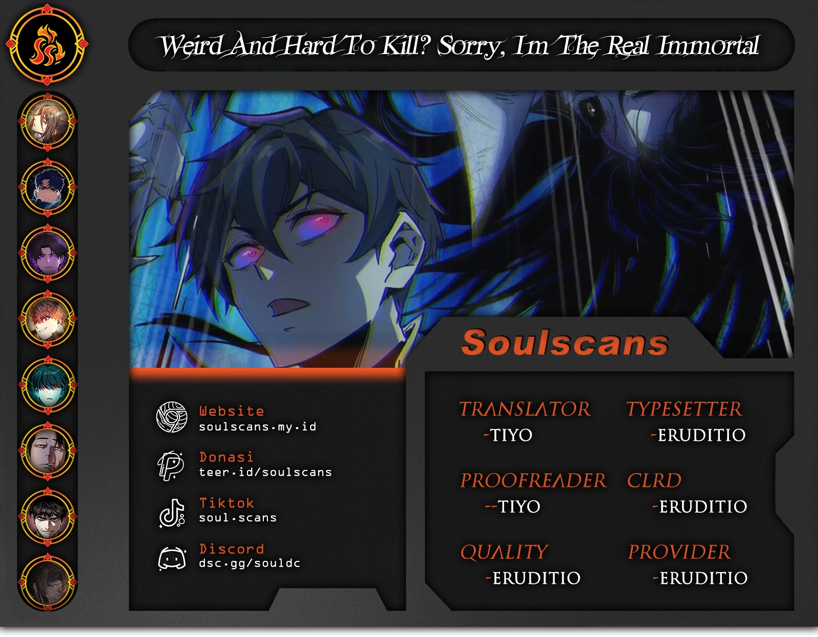 Weird and Hard to Kill? Sorry, I’m the Real Immortal chapter 75