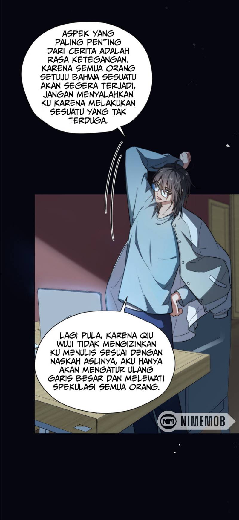 What Do You Do If the Heroine Escapes From Your Novel Chapter 05 Bahasa Indonesia