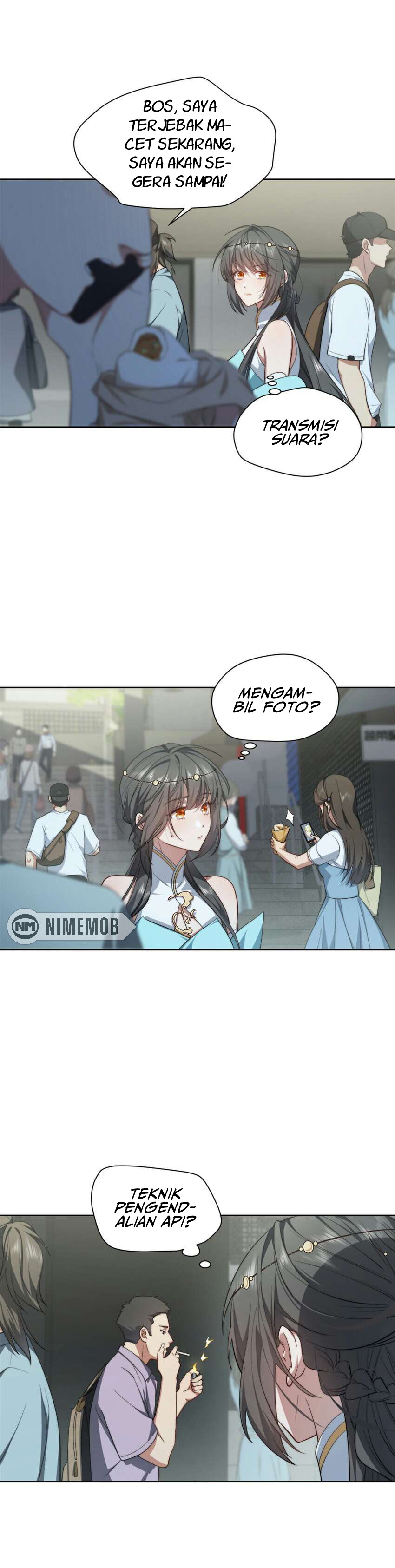 What Do You Do If the Heroine Escapes From Your Novel Chapter 07 Bahasa Indonesia