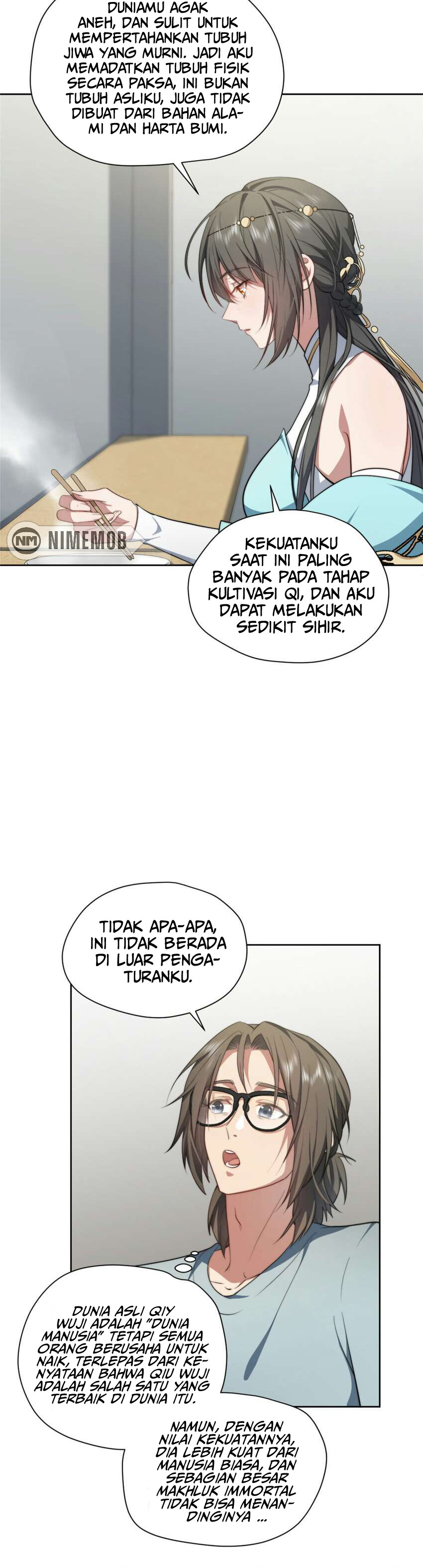 What Do You Do If the Heroine Escapes From Your Novel Chapter 07 Bahasa Indonesia