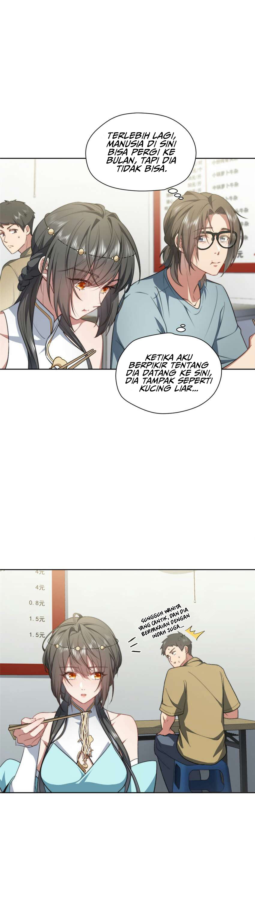 What Do You Do If the Heroine Escapes From Your Novel Chapter 07 Bahasa Indonesia