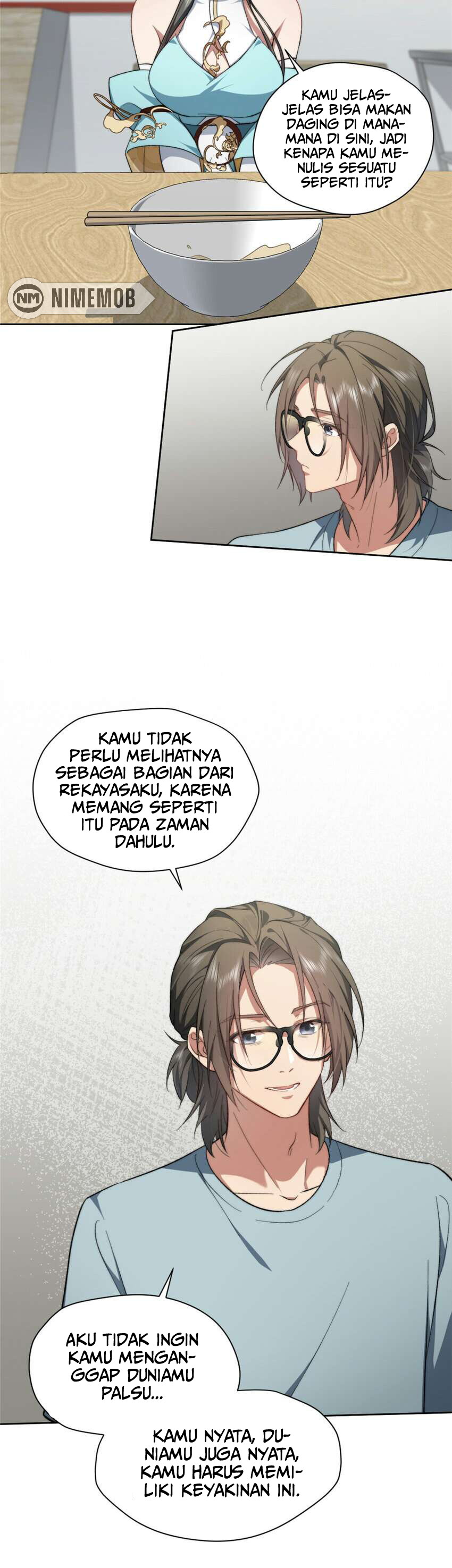 What Do You Do If the Heroine Escapes From Your Novel Chapter 07 Bahasa Indonesia