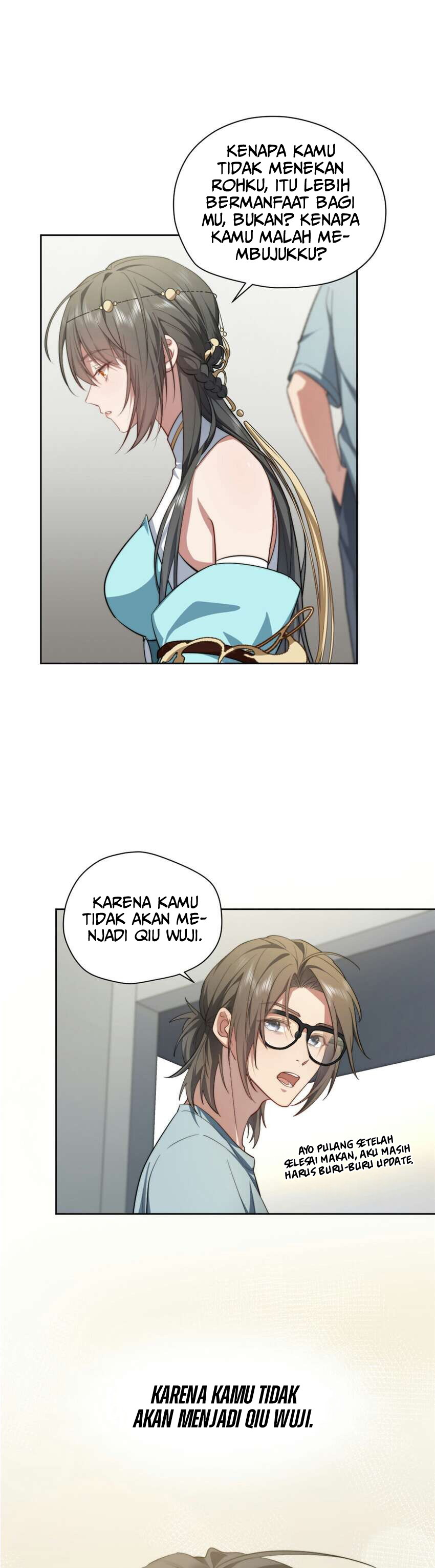 What Do You Do If the Heroine Escapes From Your Novel Chapter 07 Bahasa Indonesia