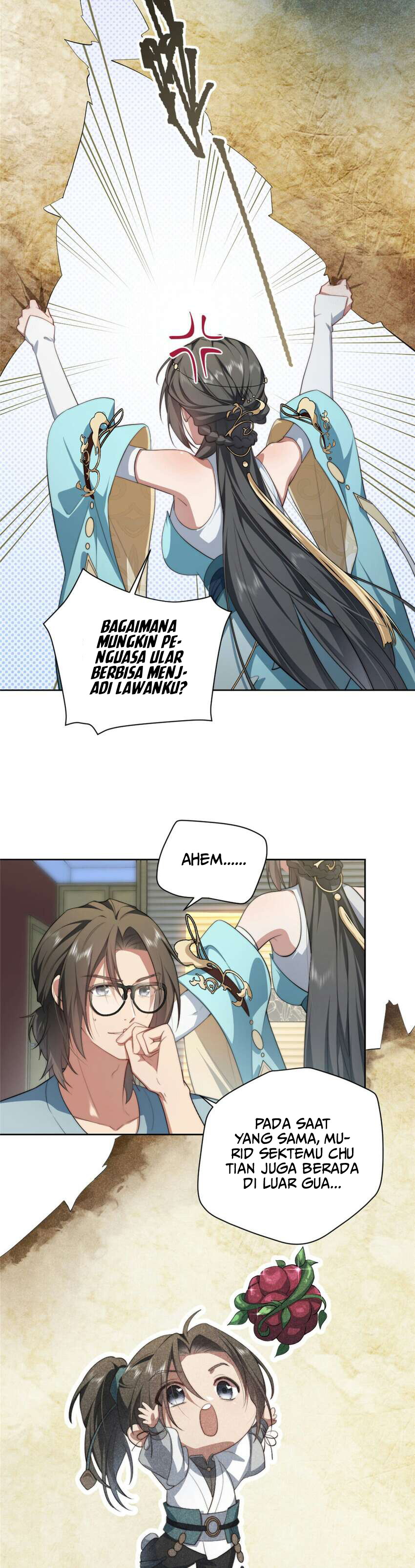 What Do You Do If the Heroine Escapes From Your Novel Chapter 07 Bahasa Indonesia