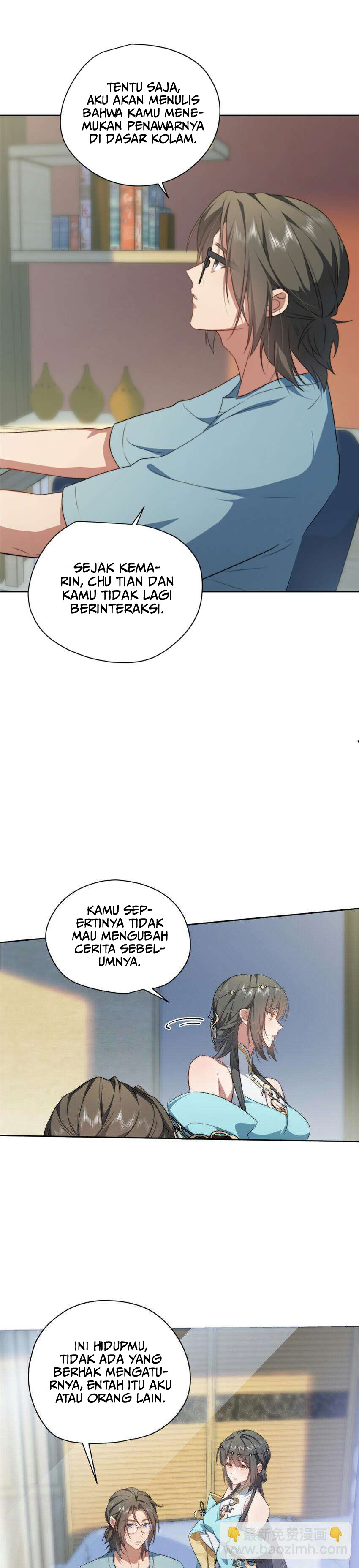 What Do You Do If the Heroine Escapes From Your Novel Chapter 07 Bahasa Indonesia