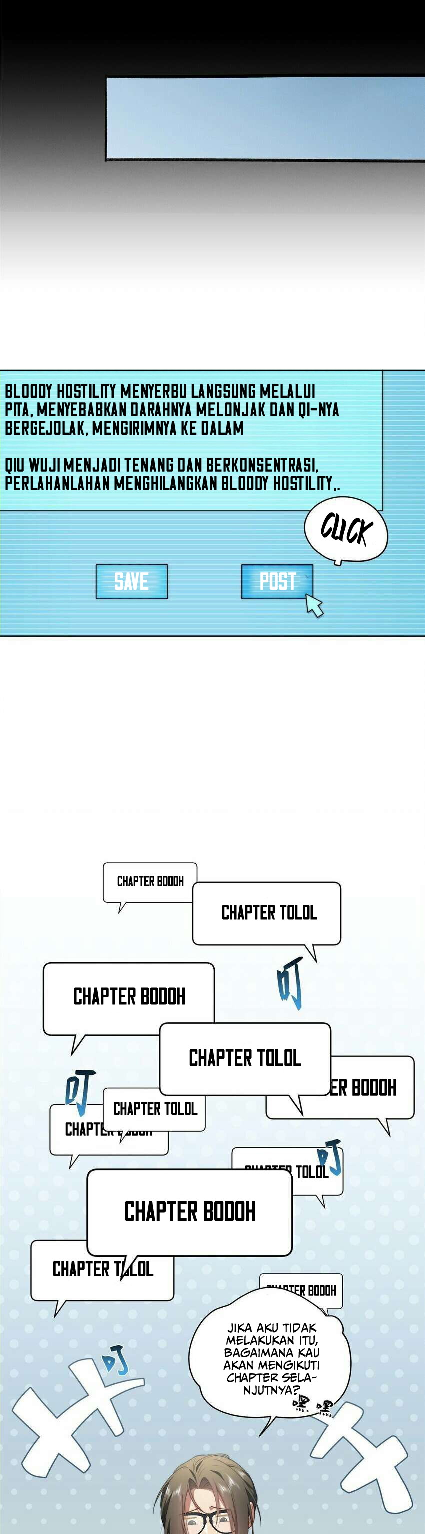 What Do You Do If the Heroine Escapes From Your Novel Chapter 15 Bahasa Indonesia