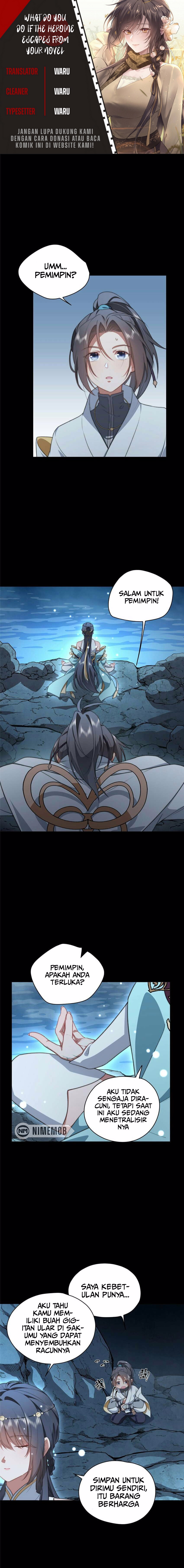 What Do You Do If the Heroine Escapes From Your Novel chapter 17