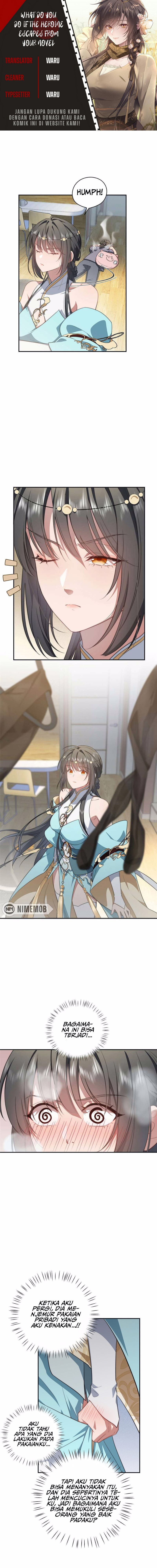 What Do You Do If the Heroine Escapes From Your Novel chapter 19