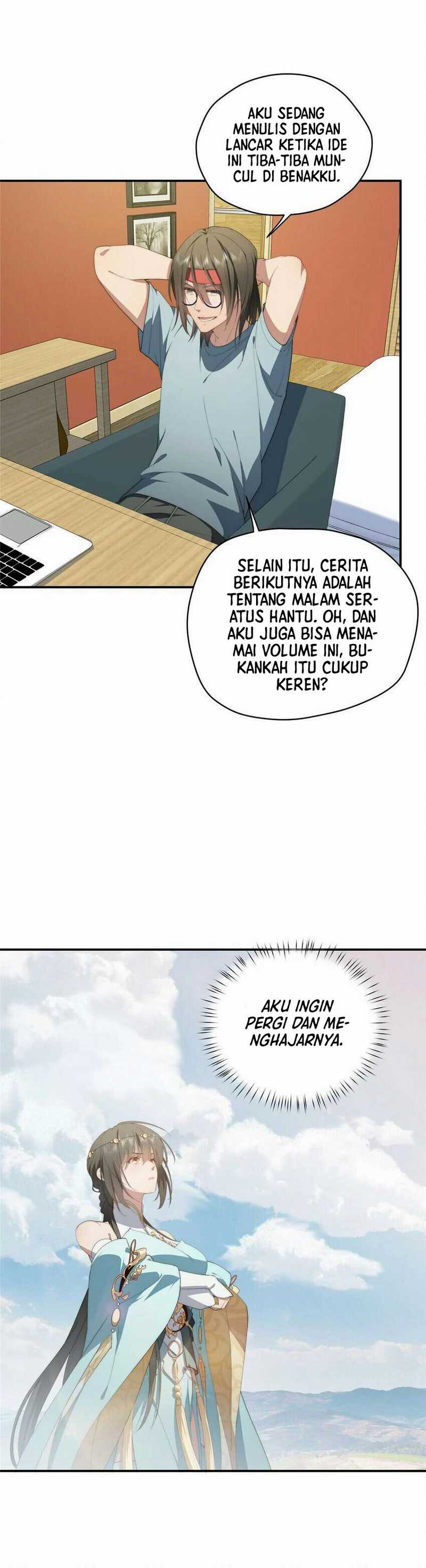 What Do You Do If the Heroine Escapes From Your Novel Chapter 36 Bahasa Indonesia