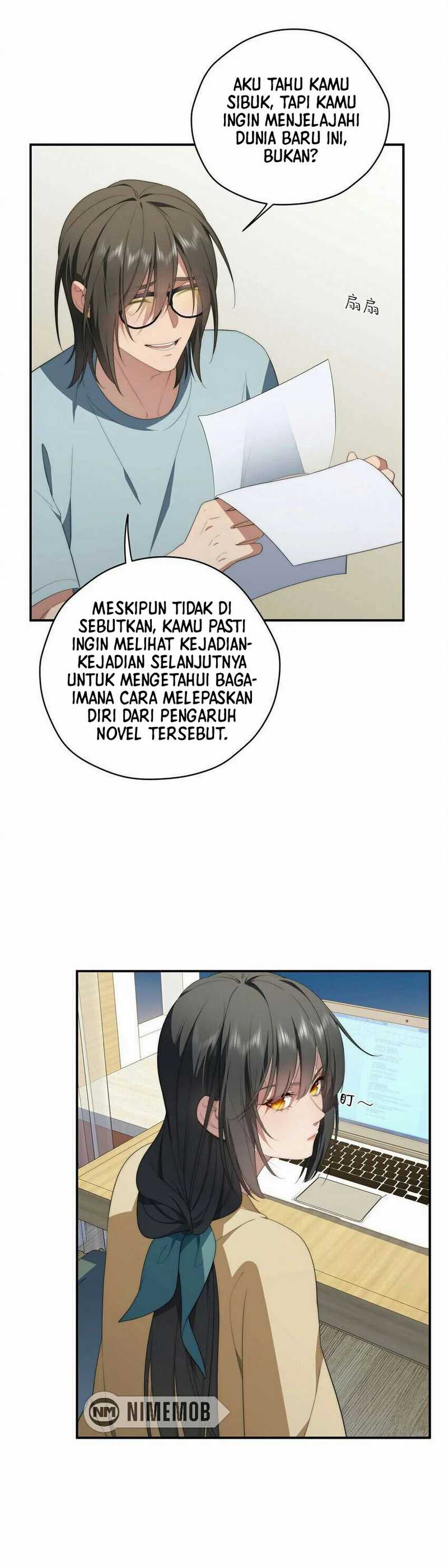 What Do You Do If the Heroine Escapes From Your Novel Chapter 36 Bahasa Indonesia