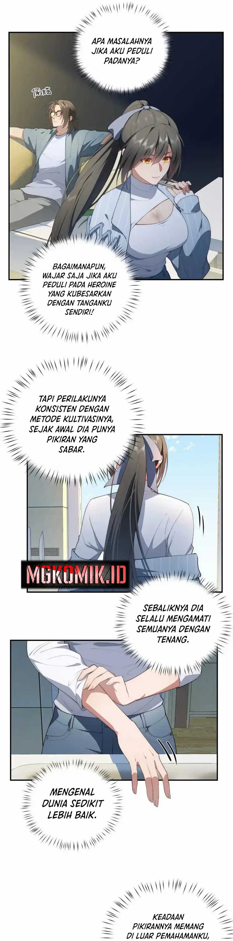 What Do You Do If the Heroine Escapes From Your Novel Chapter 48 Bahasa Indonesia