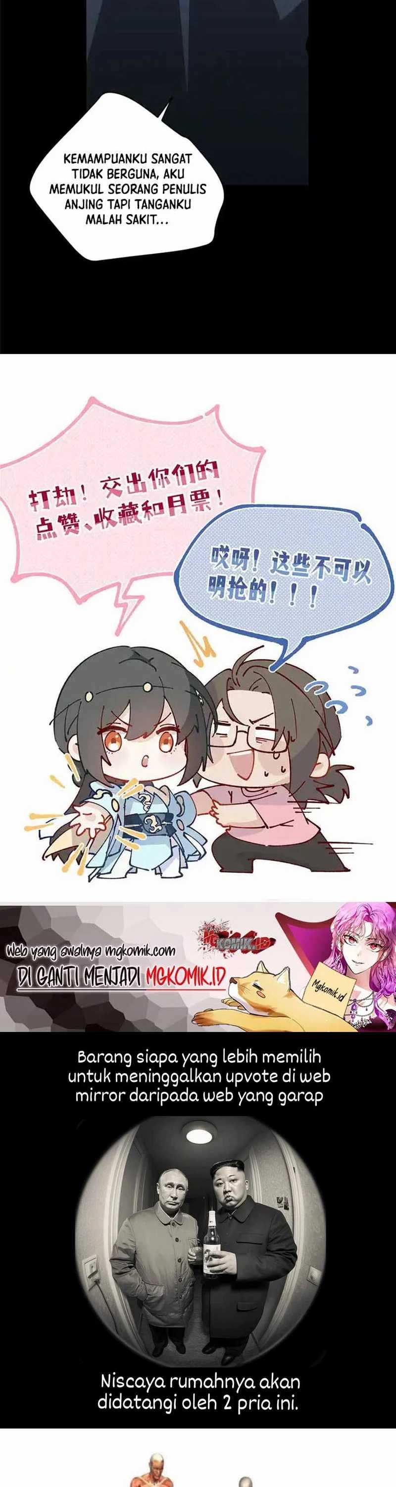 What Do You Do If the Heroine Escapes From Your Novel Chapter 61 Bahasa Indonesia