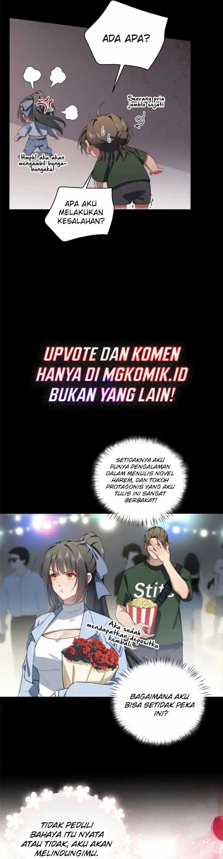What Do You Do If the Heroine Escapes From Your Novel Chapter 64 Bahasa Indonesia