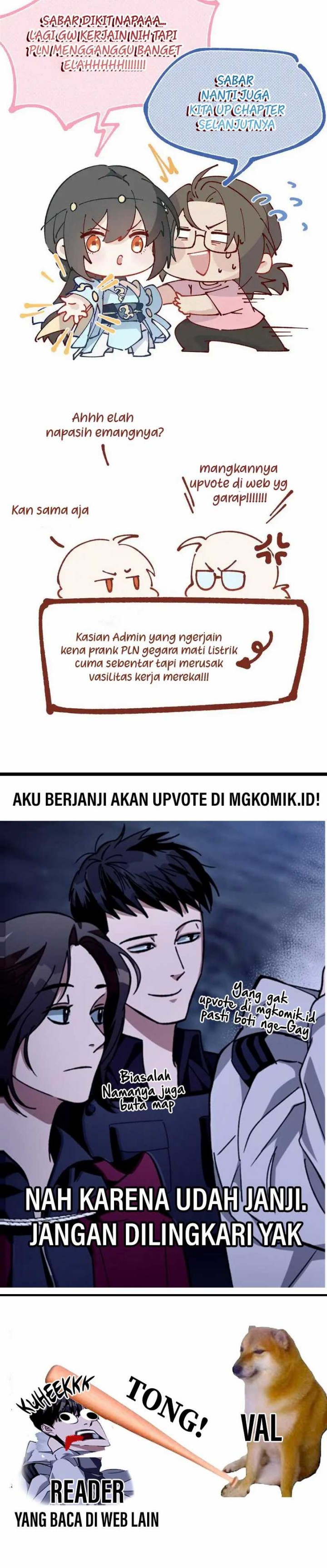 What Do You Do If the Heroine Escapes From Your Novel Chapter 64 Bahasa Indonesia