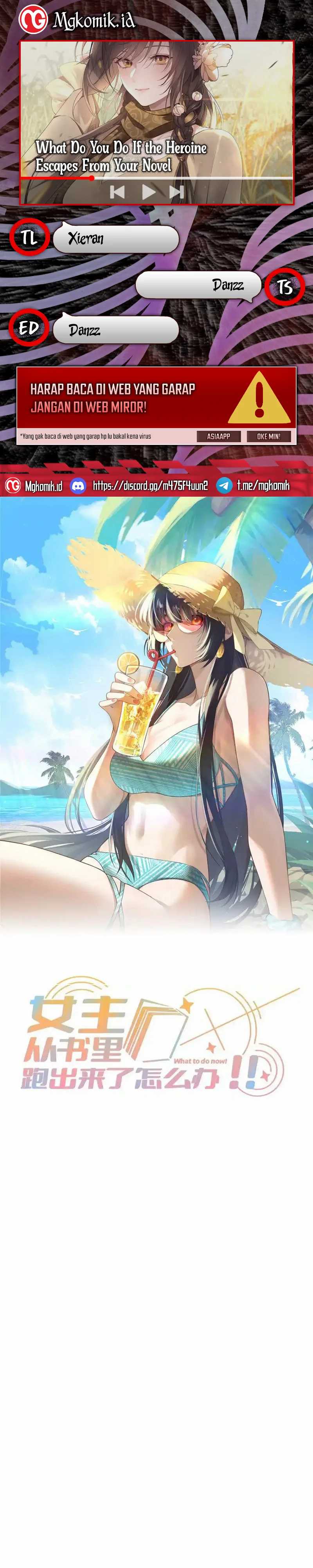 What Do You Do If the Heroine Escapes From Your Novel Chapter 81 Bahasa Indonesia