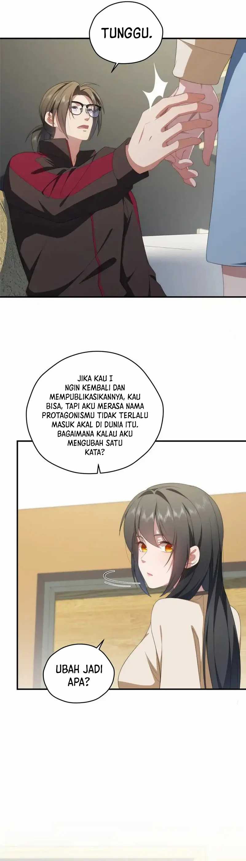 What Do You Do If the Heroine Escapes From Your Novel Chapter 81 Bahasa Indonesia