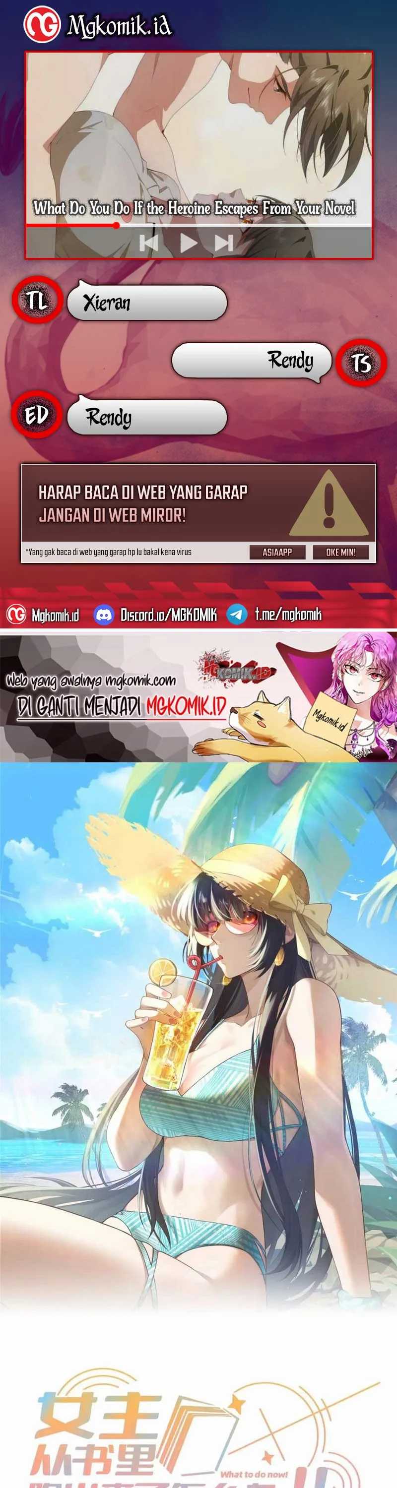 What Do You Do If the Heroine Escapes From Your Novel chapter 99