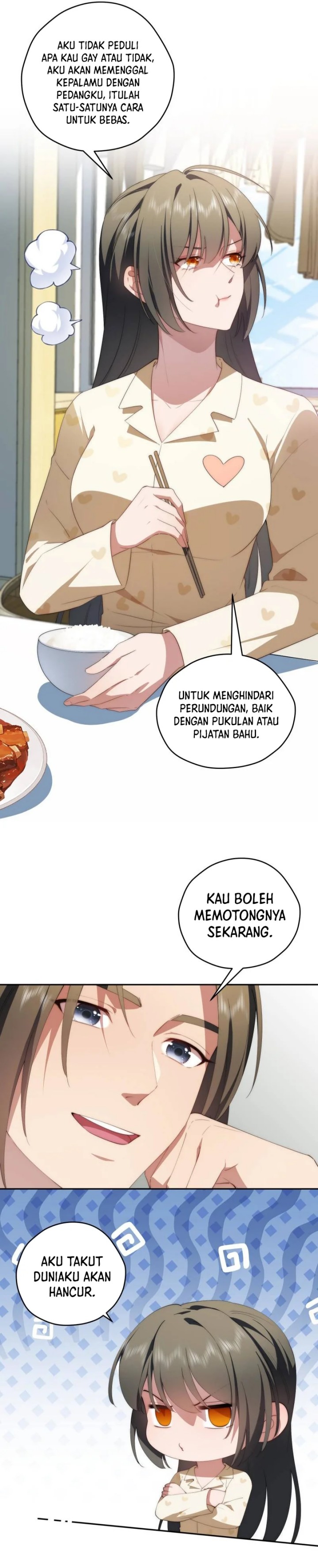 What Do You Do If the Heroine Escapes From Your Novel Chapter 112 Bahasa Indonesia