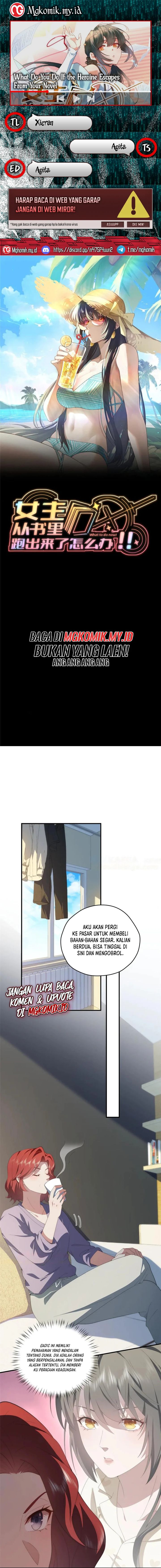 What Do You Do If the Heroine Escapes From Your Novel chapter 125