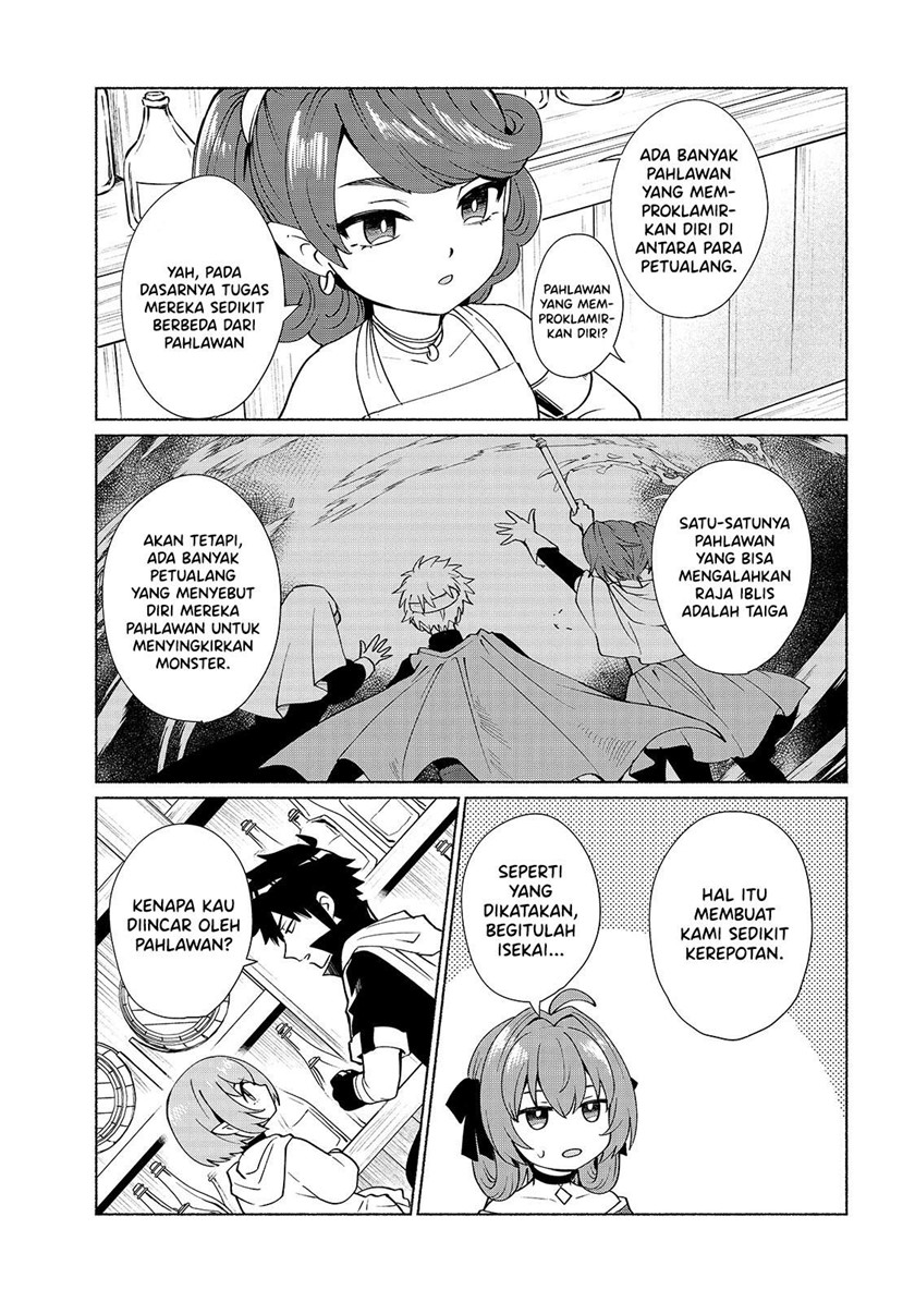 When I Was Reincarnated in Another World, I Was a Heroine and He Was a Hero Chapter 34 Bahasa Indonesia