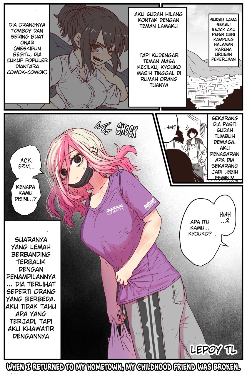 When I Returned to My Hometown, My Childhood Friend was Broken chapter 1