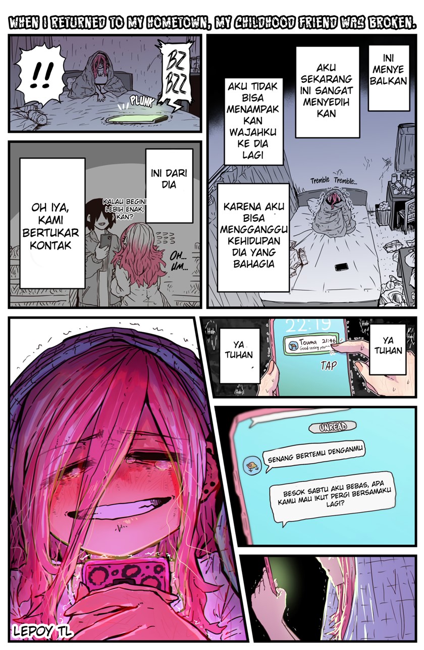 When I Returned to My Hometown, My Childhood Friend was Broken chapter 10