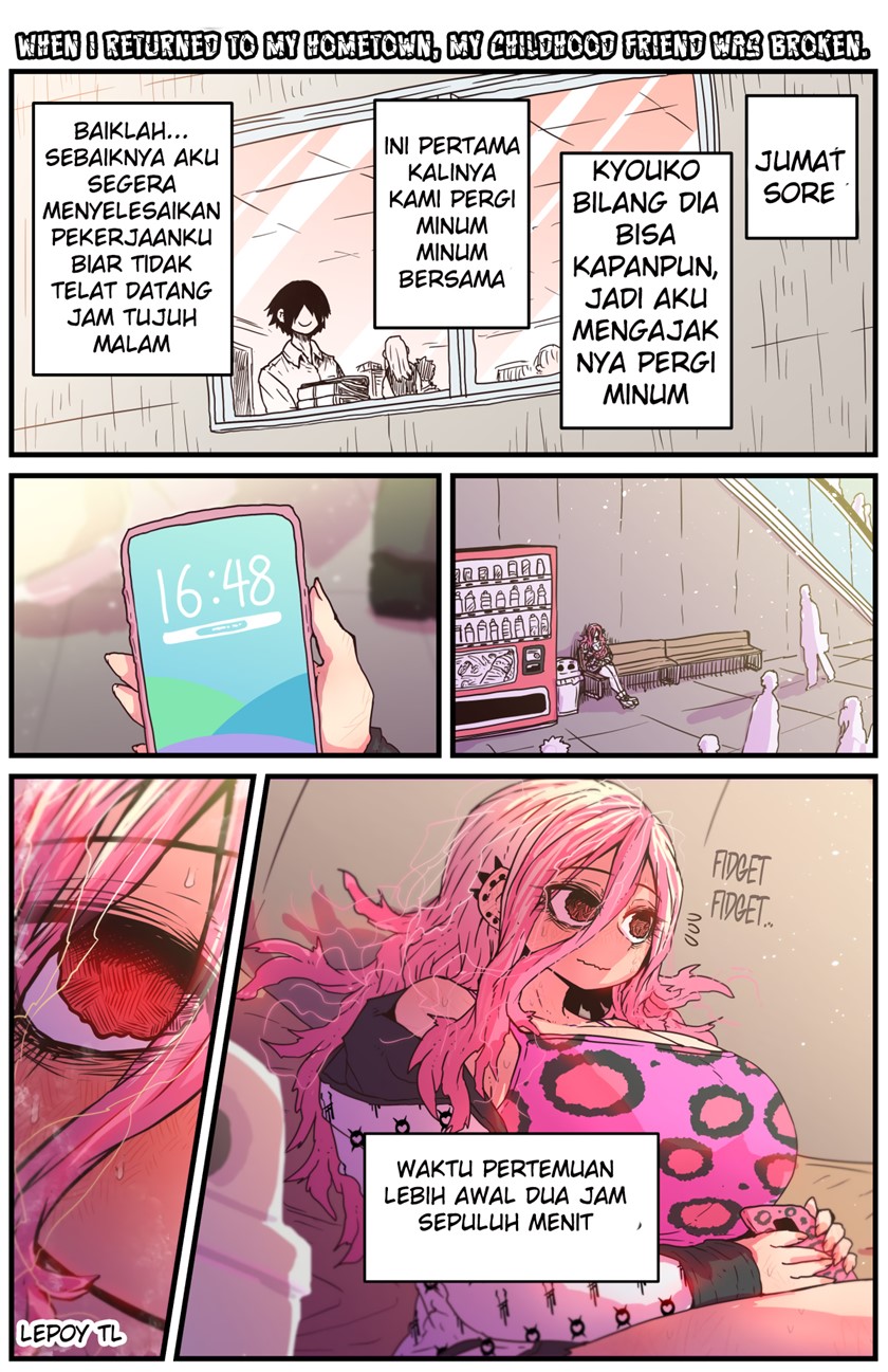 When I Returned to My Hometown, My Childhood Friend was Broken chapter 11