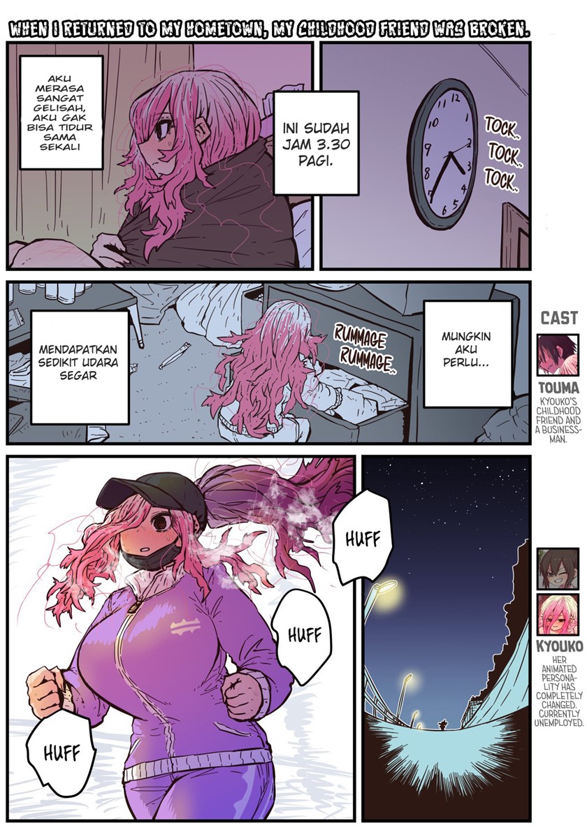 When I Returned to My Hometown, My Childhood Friend was Broken chapter 18