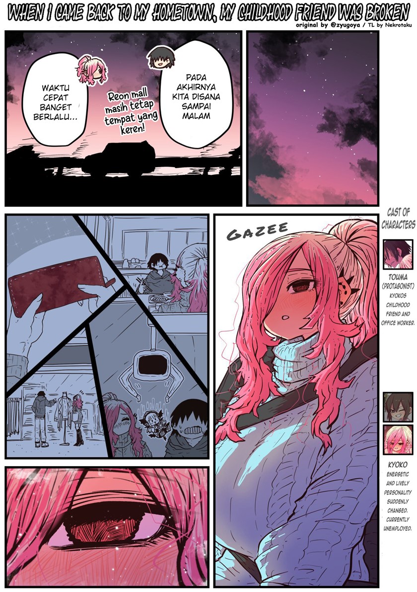 When I Returned to My Hometown, My Childhood Friend was Broken chapter 21
