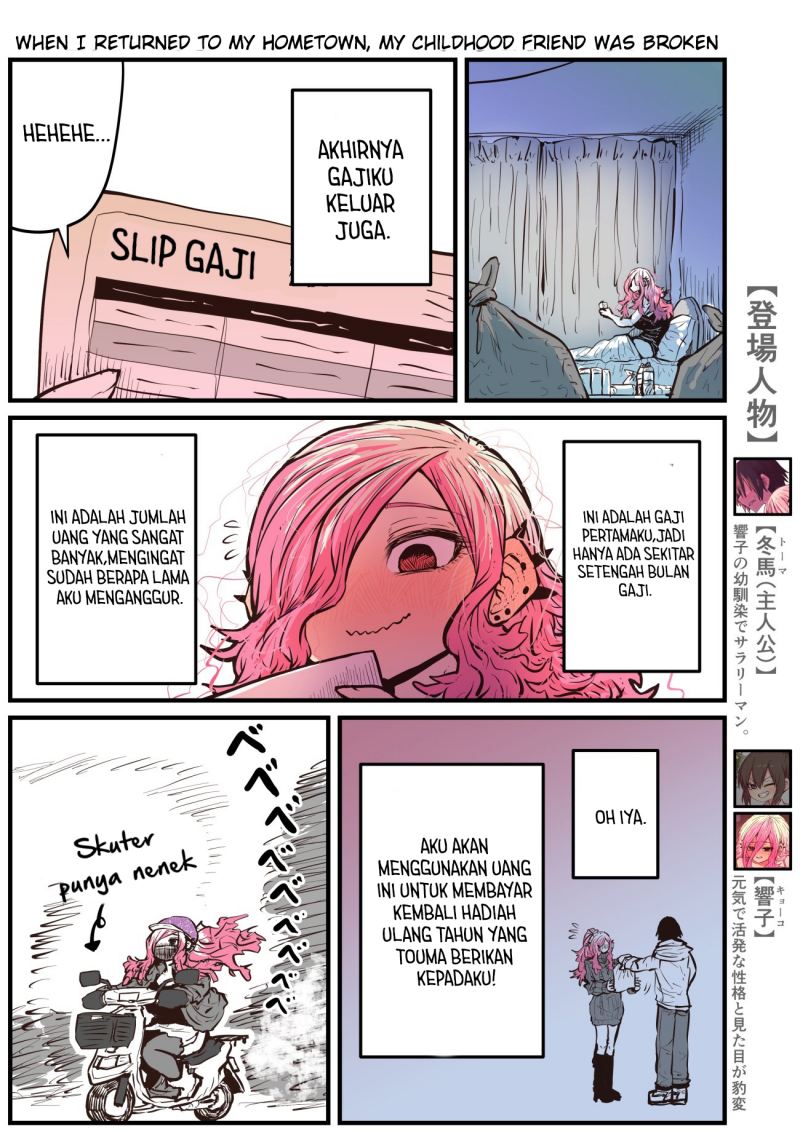 When I Returned to My Hometown, My Childhood Friend was Broken chapter 24