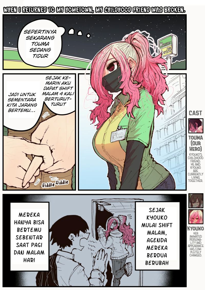 When I Returned to My Hometown, My Childhood Friend was Broken chapter 33