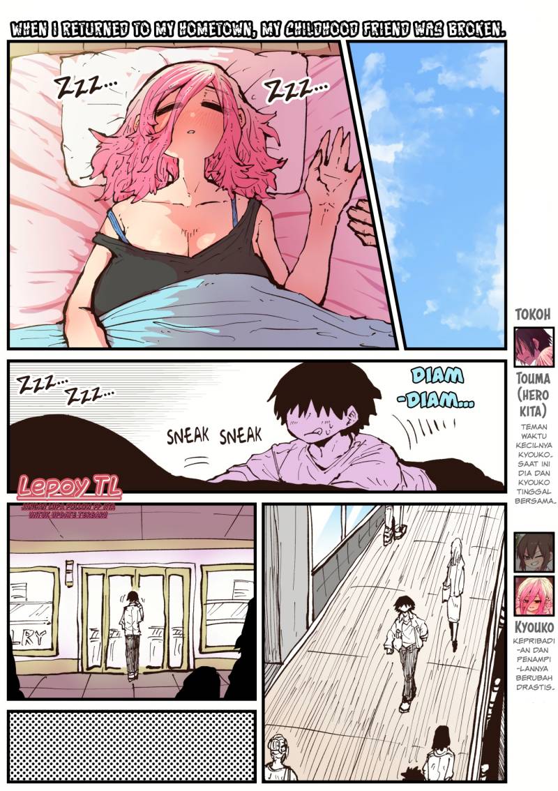 When I Returned to My Hometown, My Childhood Friend was Broken chapter 40