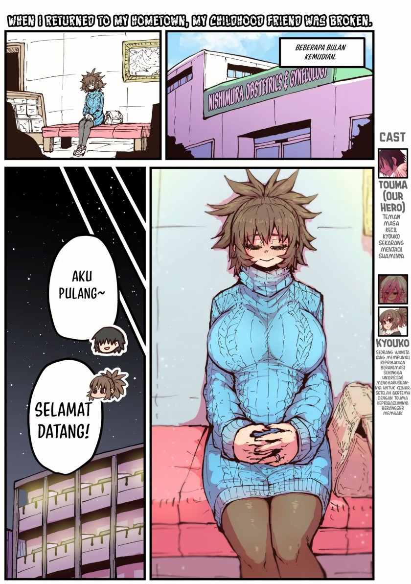 When I Returned to My Hometown, My Childhood Friend was Broken chapter 45