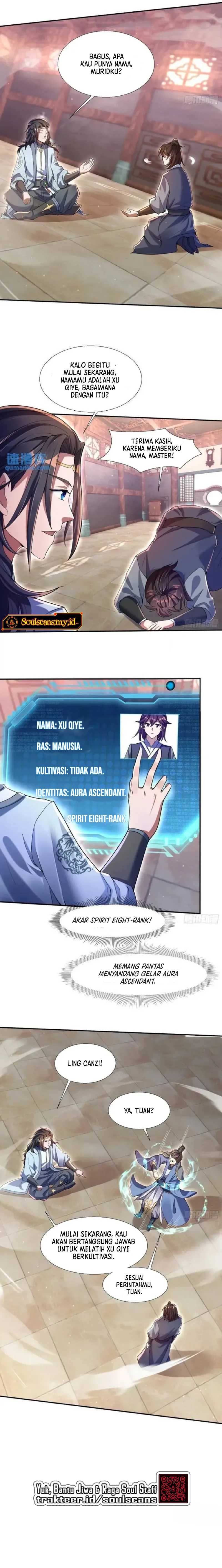 When The System Opens After The Age Of 100, All Grandchildren Kneel Upon The Mountains! Chapter 17 Bahasa Indonesia