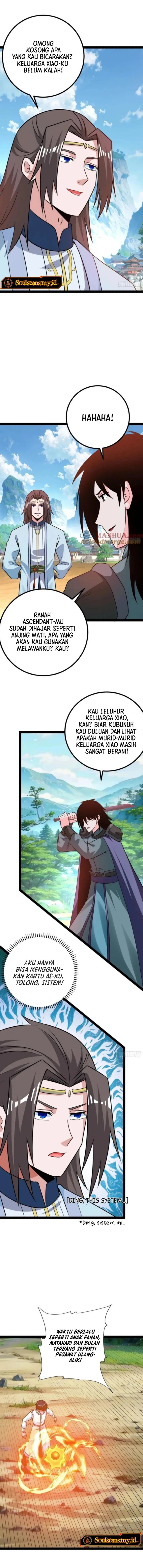 When The System Opens After The Age Of 100, All Grandchildren Kneel Upon The Mountains! Chapter 52 Bahasa Indonesia